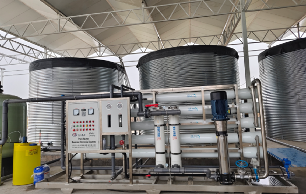 四川峨眉山智慧農(nóng)業(yè)水處理設(shè)備20T單級反滲透